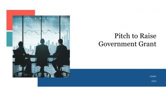 Pitch To Raise Government Grant From Public Corporations PPT Sample AT