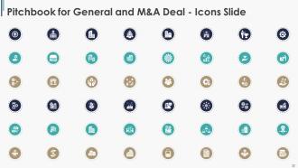 Pitchbook for general and m and a deal powerpoint presentation slides