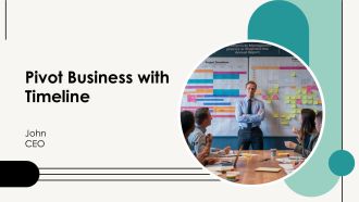 Pivot Business With Timeline PPT Mockup AT