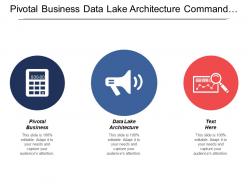 Pivotal business data lake architecture command centre processing tier