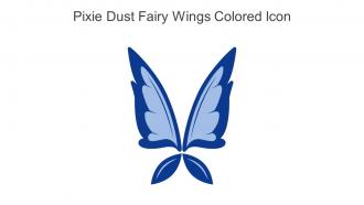 Pixie Dust Fairy Wings Colored Icon In Powerpoint Pptx Png And Editable Eps Format