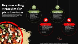 Pizza Business Plan Key Marketing Strategies For Pizza Business BP SS