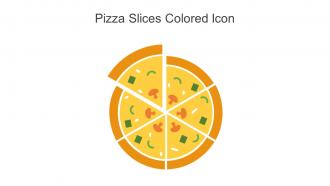 Pizza Slices Colored Icon In Powerpoint Pptx Png And Editable Eps Format