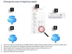 Pk dollar symbol currency analysis powerpoint template