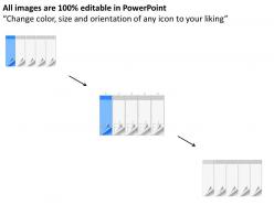 12744865 style layered horizontal 5 piece powerpoint presentation diagram infographic slide