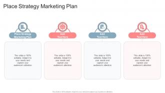 Place Strategy Marketing Plan In Powerpoint And Google Slides Cpb