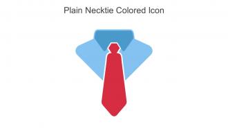 Plain Necktie Colored Icon In Powerpoint Pptx Png And Editable Eps Format