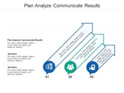 Plan analyze communicate results ppt powerpoint presentation slide cpb
