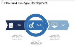 Plan build run agile development