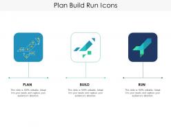 Plan build run icons