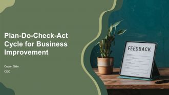 Plan Do Check Act Cycle For Business Improvement Projects PPT PowerPoint AT