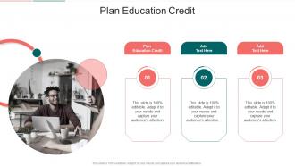 Plan Education Credit In Powerpoint And Google Slides Cpb