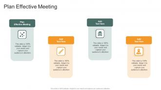 Plan Effective Meeting In Powerpoint And Google Slides Cpb