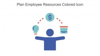 Plan Employee Resources Colored Icon Icon In Powerpoint Pptx Png And Editable Eps Format