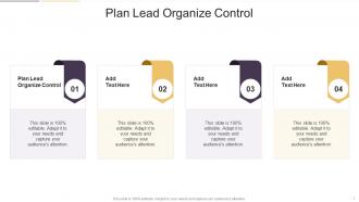 Plan Lead Organize Control In Powerpoint And Google Slides Cpb