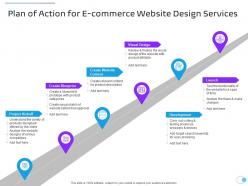 Plan of action for e commerce website design services ppt powerpoint presentation pictures