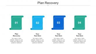Plan Recovery Ppt Powerpoint Presentation Summary Icons Cpb
