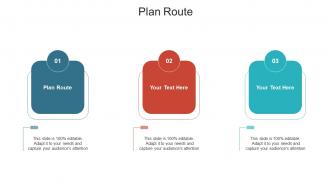 Plan route ppt powerpoint presentation gallery design inspiration cpb