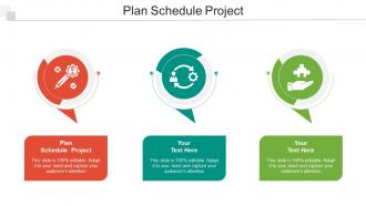 Plan Schedule Project Ppt Powerpoint Presentation Styles Structure Cpb
