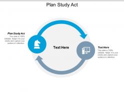 Plan study act ppt powerpoint presentation model outline cpb