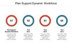 Plan support dynamic workforce ppt powerpoint presentation gallery icons cpb