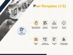 Plan template assessment structural ppt powerpoint presentation infographics icons