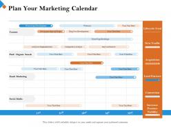 Plan Your Marketing Calendar Sign Up Plugin Ppt Powerpoint Presentation Styles Master Slide