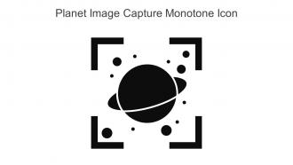 Planet Image Capture Monotone Icon In Powerpoint Pptx Png And Editable Eps Format
