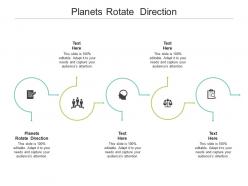 Planets rotate direction ppt powerpoint presentation outline smartart cpb