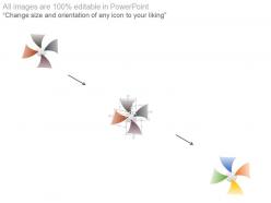 61406859 style circular hub-spoke 4 piece powerpoint presentation diagram infographic slide