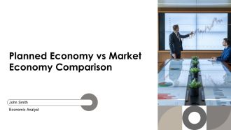 Planned Economy Vs Market Economy Comparison PPT Graphics AT
