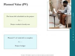 Planned value pv project success metrics ppt inspiration slide