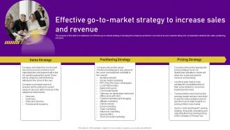 Planning A Car Dealership Effective Go To Market Strategy To Increase Sales BP SS