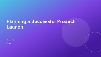 Planning A Successful Product Launch PPT Designs AT