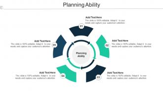 Planning Ability Ppt Powerpoint Presentation Layouts Topics Cpb