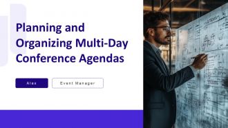 Planning And Organizing Multi Day Conference Agendas PPT Structure AT