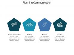 Planning communication ppt powerpoint presentation styles tips cpb