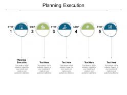 Planning execution ppt powerpoint presentation gallery sample cpb