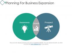 Planning for business expansion powerpoint slide deck samples