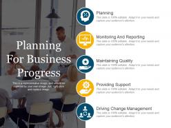 Planning for business progress ppt images gallery