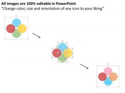 98781153 style cluster venn 4 piece powerpoint presentation diagram infographic slide