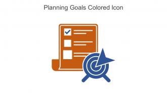 Planning Goals Colored Icon In Powerpoint Pptx Png And Editable Eps Format