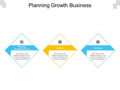 Planning growth business ppt powerpoint presentation inspiration graphic images cpb
