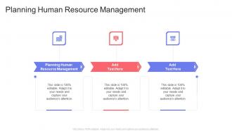 Planning Human Resource Management In Powerpoint And Google Slides Cpb