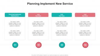 Planning Implement New Service In Powerpoint And Google Slides Cpb