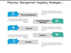 Planning management targeting strategies marketing business strategy development cpb