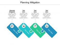 Planning mitigation ppt powerpoint presentation gallery maker cpb
