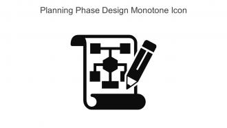 Planning Phase Design Monotone Icon In Powerpoint Pptx Png And Editable Eps Format