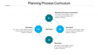 Planning process curriculum ppt powerpoint presentation outline show cpb