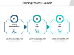 Planning process example ppt powerpoint presentation styles gridlines cpb